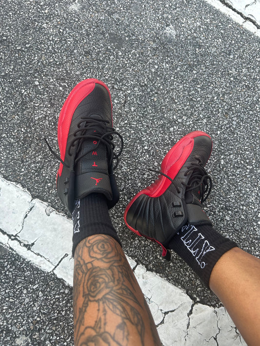 Black FLLY socks