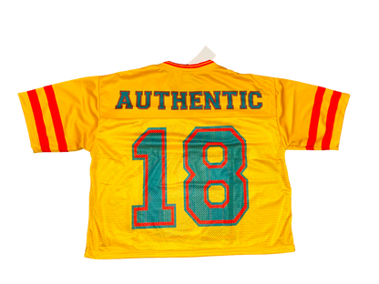 Vintage yellow Football jersey