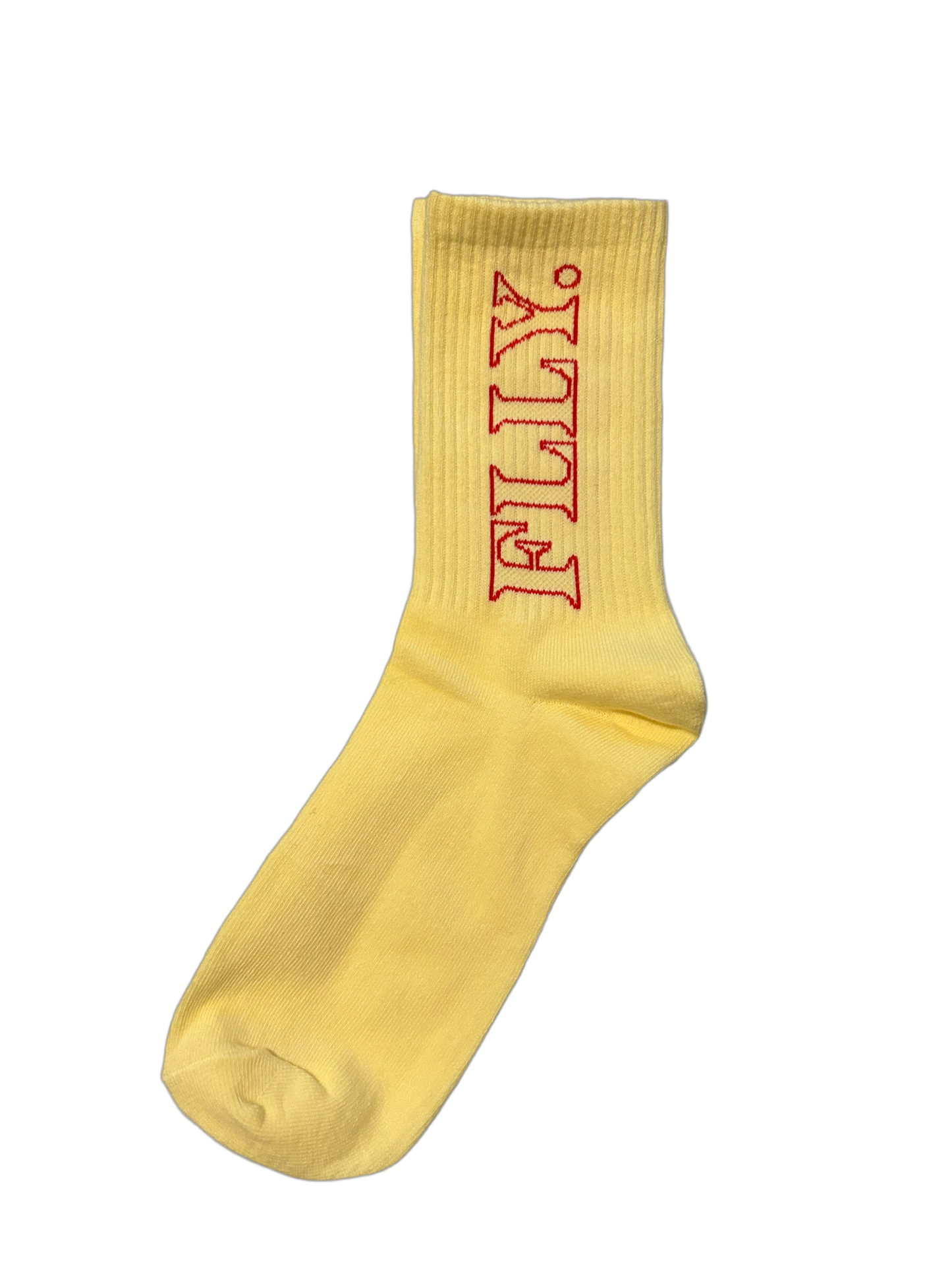 Yellow FLLY socks