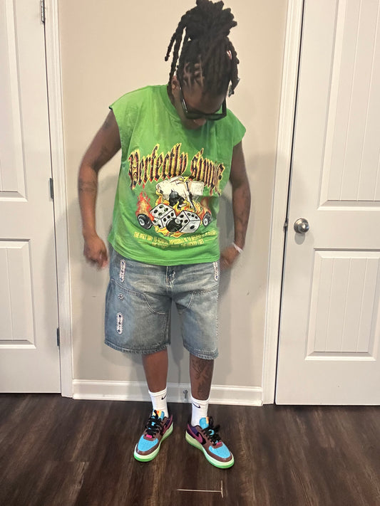 Cut off slime tee